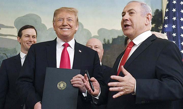 Benjamin Netanyahu said on Sunday that a site for a promised new settlement to be named after US President Donald Trump had been chosen and formal approval was underway.