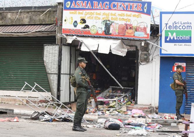 Minuwangoda was one of the worst affected towns.