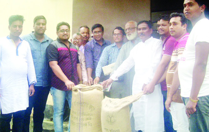 BOGURA: Paddy and rice procurement drive was inaugurated by Gabtali Upazila Acting Awami League President Abdus Salam Bhulon yesterday.