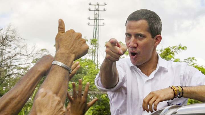 Juan Guaido-who is backed by the United States and is recognized as interim president by more than 50 countries-has been leading a push to oust Venezuela's firebrand leader Nicolas Maduro.