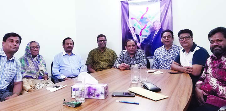 Rotary year launching preparatory meeting was held in the city yesterday. District Governor (Elect) of Rtn M Khairul Alam presided over the meeting and it was attended by former Governor Tayub Chowdhury, Rotary leader Tipo Khan, M A Wahab, Deputy Gover