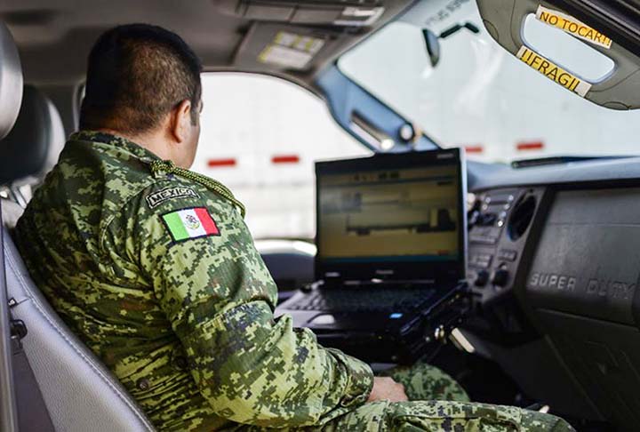 Mexican soldiers are using technology to help stop undocumented migrants and human traffickers