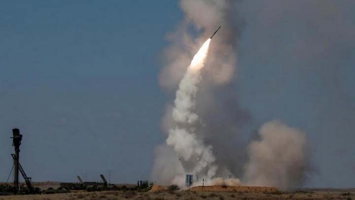The attack was launched against the Tall Al Hara sector located near the Golan Heights.