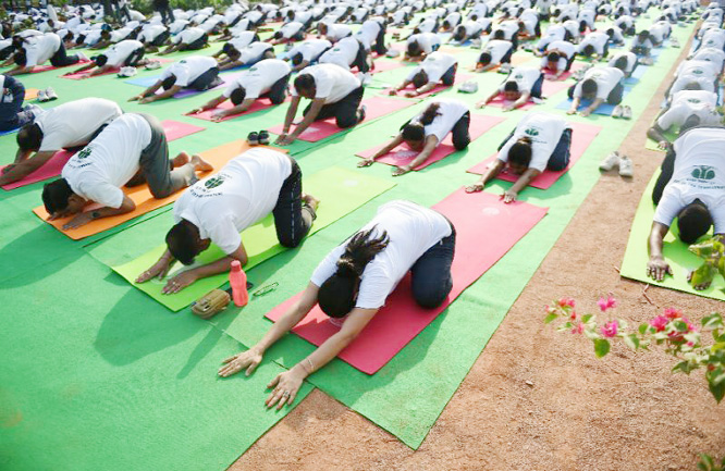 The word 'yoga' derives from Sanskrit and means to join or to unite, symbolising the union of body and consciousness.
