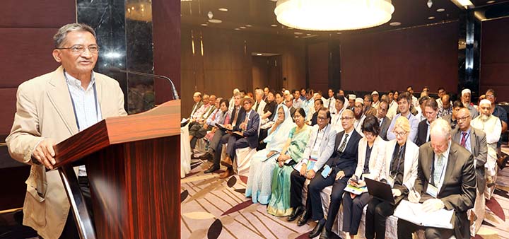 UGC Chairman Prof Dr Kazi Shahidullah speaks at a two-day workshop on strategic planning for high tech agriculture education and research in Bangladesh has begun at Inter Continental Hotel in the city on Monday.