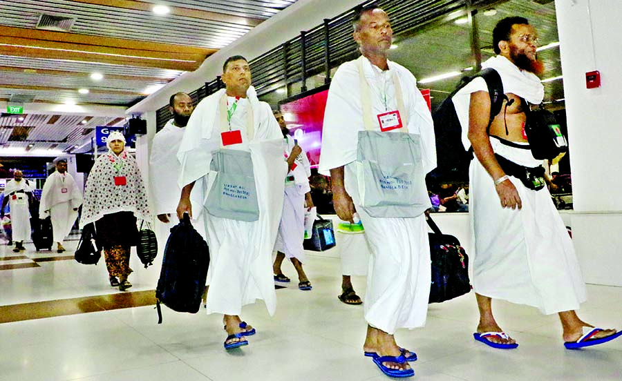 The first Hajj flight carrying 417 pilgrims leaves for Saudi Arabia on Thursday morning.