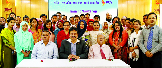 South Bangla Agricultugre and Commerce (SBAC) Bank Ltd organised a workshop on 'Prevention of Money Laundering and Combating Financing of Terrorism' at Bank's Head Office on Saturday. Mostafa Jalal Uddin Ahmed, Managing Director, Md Shawkatul Alam, DGM