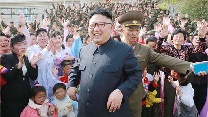 Usually, people try to leave Kim Jong-un's country rather than join it.