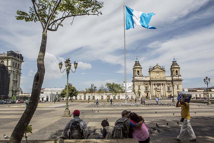 A view of Guatemala City, capital of the tiny Central American country that the Trump Administration signed an asylum agreement with on Friday.