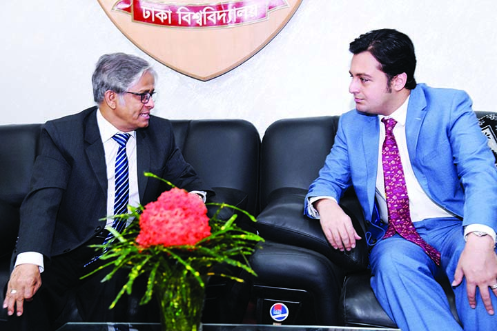 South Asia Representative of the Association of Commonwealth Universities (ACU) Aditya Malkani called on Dhaka University (DU) Vice-Chancellor Prof. Dr. Md. Akhtaruzzaman at the latter's office of the university yesterday.