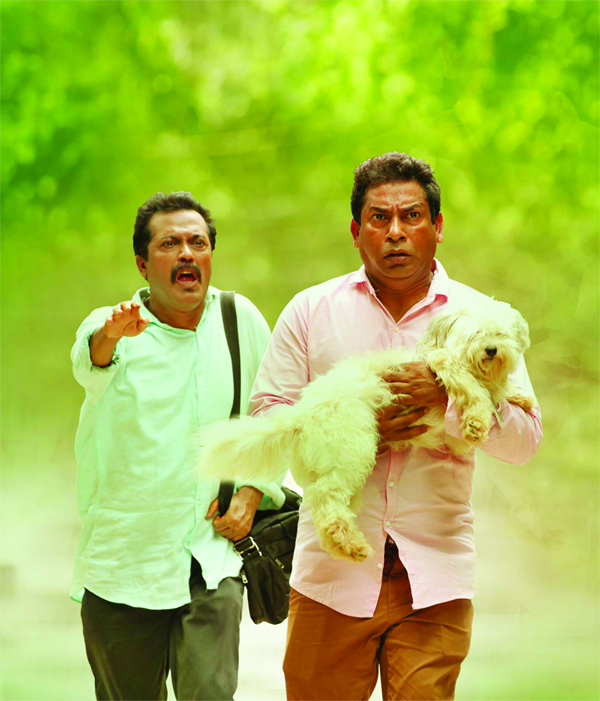 Mosharraf Karim and Faruk Ahmed in serial 'Behind the Puppy' on NTV at 6:10pm from Eid day to next seven days