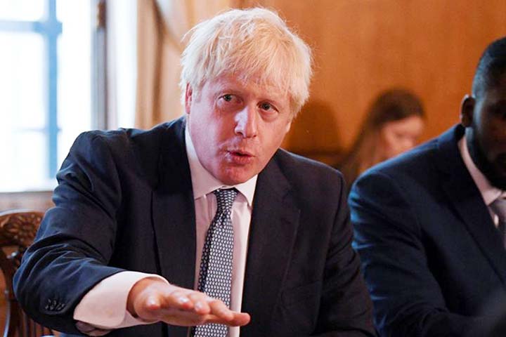 British Prime Minister Boris Johnson - whose government commands a one-seat majority - insists that Britain must leave the EU on Oct 31, with or without a divorce deal with Brussels. AP photo