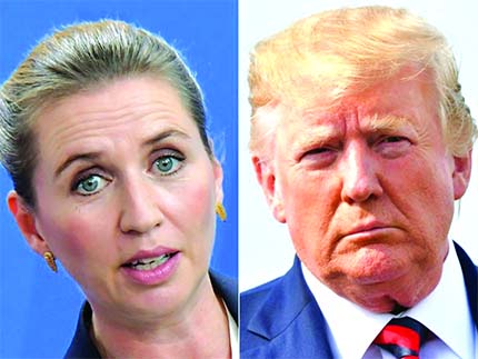 President Donald Trump has postponed a meeting with Danish PM Mette Frederiksen because she does not want to sell Greenland to the United States.