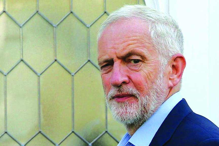 Opposition Labour leader Jeremy Corbyn says he plans to call a no-confidence vote in the British prime minister next week.