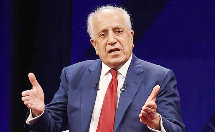 US envoy Zalmay Khalilzad has spent about a year negotiating with the Taliban.