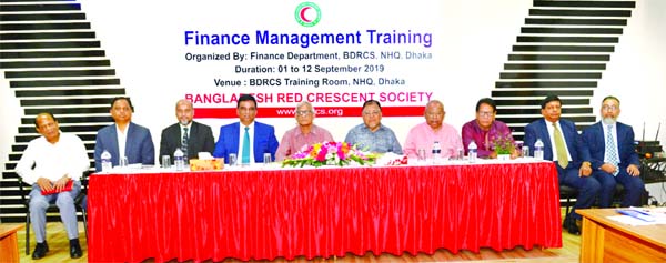 Chowdhury Md Shofiul Hasan, DGM and RM of Mymensingh region of Pubali Bank Limited, presiding over the bank's '2nd Managers Conference-2019' to motivate them to increase Bank's business by rendering better services at its head office in the city recen