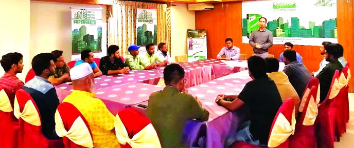 LafargeHolcim Bangladesh Limited (LHBL) recently organised an expert meet with the engineers from different organizations of Sylhet. Mohammad Kali, Area Sales Manager (Sylhet East) presenting the company overview, Supercrete specifications and company's