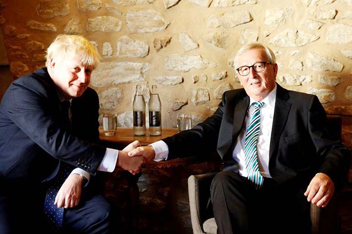 Johnson and Juncker's meeting in Luxembourg ended without a breakthrough.