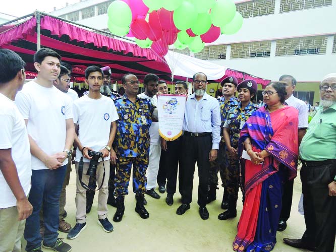 BOGURA: The School Science Fair and Science Olympiad was held at the Armed Police Battalion Public School and College in Bogura on Sunday. The programme was chaired by ATM Mostafa Kamal, Principal of the School and College.