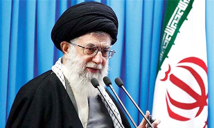 Iran's supreme leader Ayatollah Ali Khamenei said "enemies"" were trying to drive a wedge between Tehran and Baghdad in a tweet."