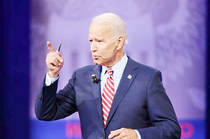 Democratic White House hopeful Joe Biden is pushing back fiercely against US President Donald Trump, who has repeatedly criticized the former vice president and accused him, without evidence, of being involved in corruption in Ukraine