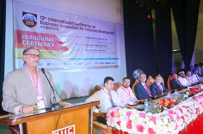 Planning Minister Abdul Mannan MP was present as Chief Guest at an IIUC two -day long 13th International Conference on Business Innovation for Inclusive Development (ICBIID-2019) at the permanent Campus in Kumira on Saturday.