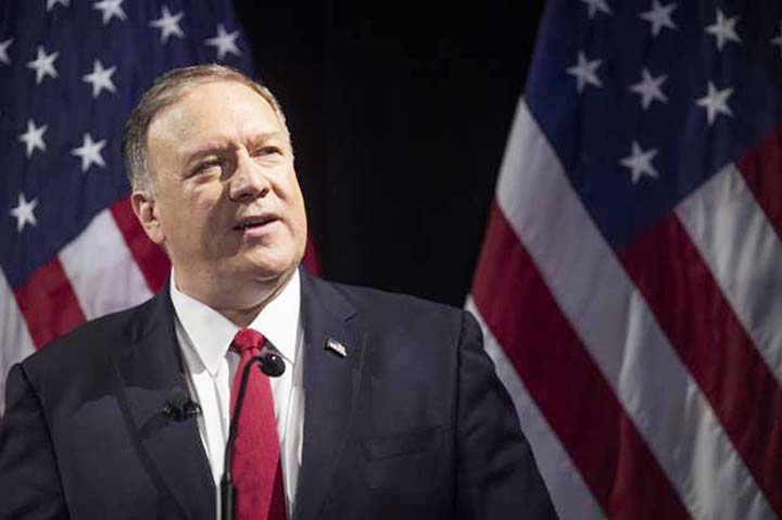 Secretary of State Mike Pompeo imposed new sanctions on Iran, particularly its construction sector