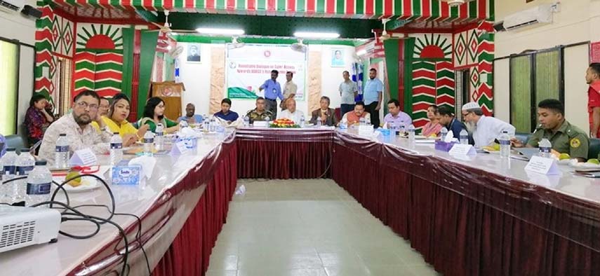 Bangladesh Red Crescent Society, Bandarban District Unit arranged round table conference on their activities at Sadar Upazila Parishad Conference Room recently.