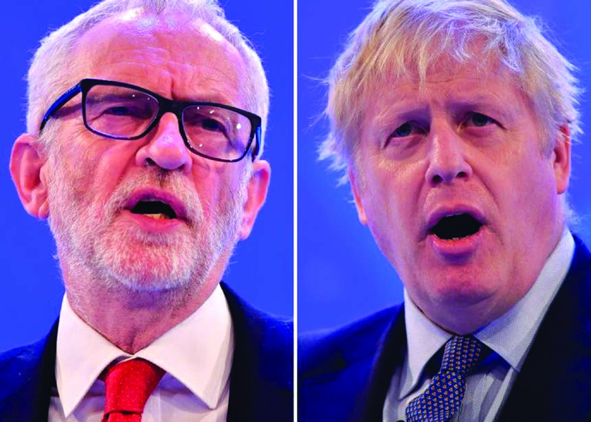 British Prime Minister Boris Johnson fired the starting gun with a letter to opposition Labour leader Jeremy Corbyn questioning his plans for Britain's looming departure from the EU.