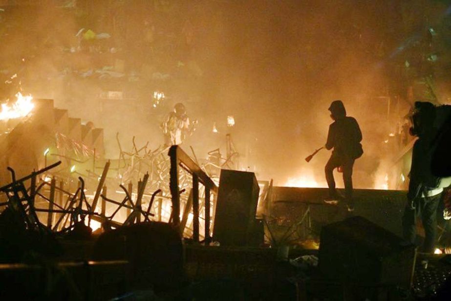 Hong Kong has been paralysed by protests for nearly six months