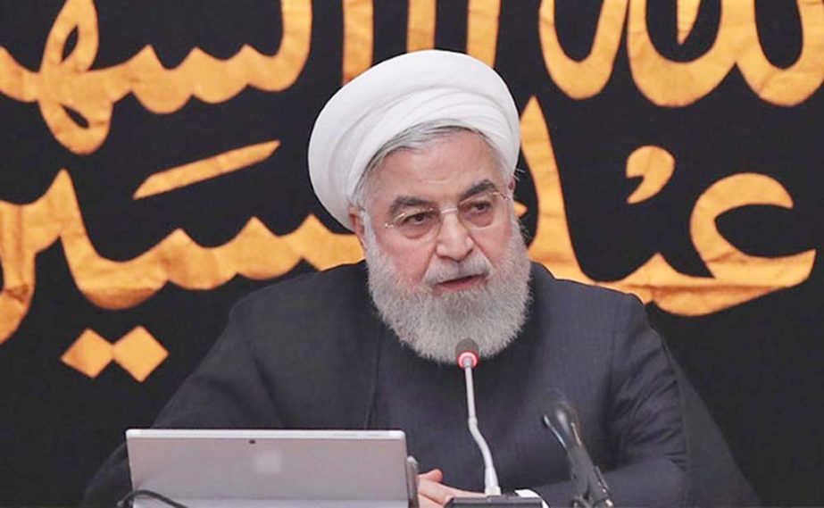 We are under sanctions, This situation... is a cruel act by the White House: Hassan Rouhani.