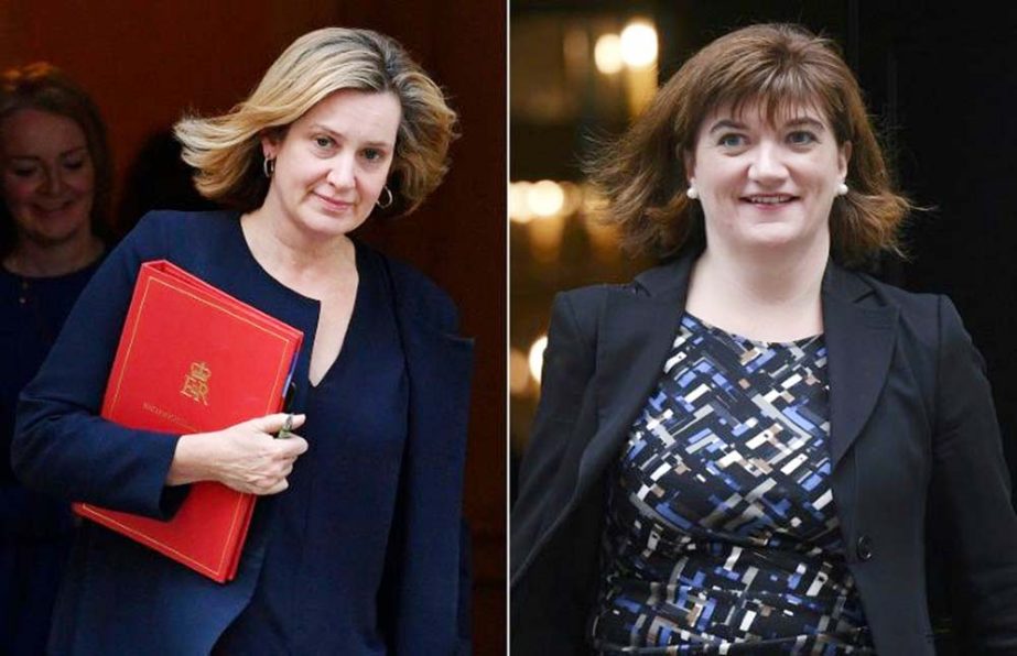 Several MPs, including two who served in Prime Minister Boris Johnson's cabinet, Amber Rudd and Nicky Morgan, are not standing again, citing threats and harassment.