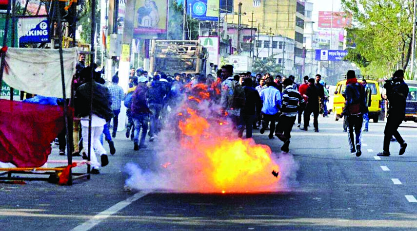Protest in Assam against Citizenship Amendment Bill 2019. Internet photo