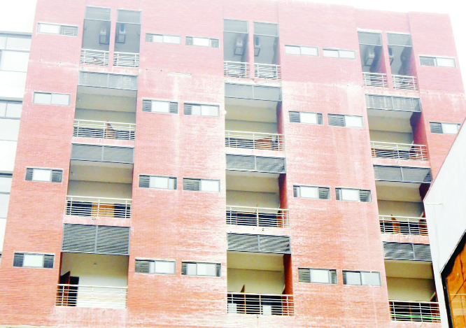NAOGAON: A view of Naogaon Sadar Modern Hospital building .