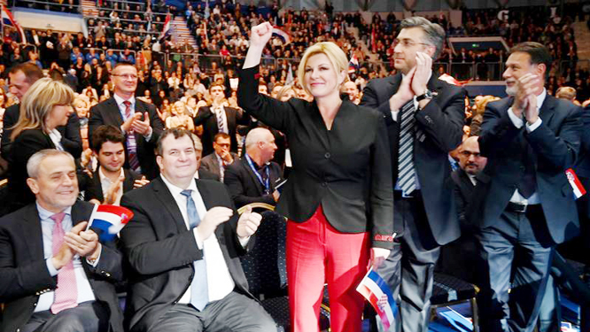 Right-wing Croatian President Kolinda Grabar-Kitarovic faces a runoff vote on January 5, where she will try and win more support than Zoran Milanovic, a former liberal prime minister.