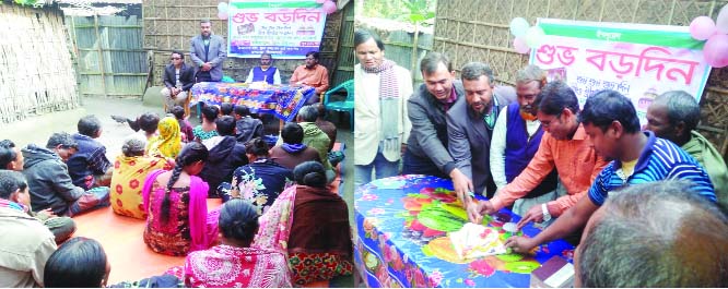 JALDHAKA(Nilphamari): People of Christian community celebrating Christmas on Wednesday.