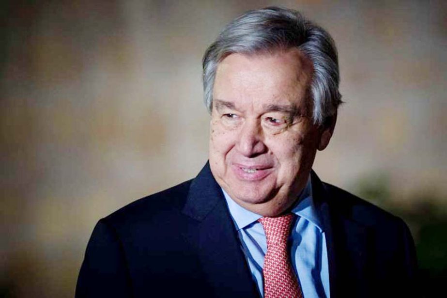 U.N. Secretary-General Antonio Guterres on Friday called again for an immediate cease-fire in Libya and a return to talks by all the warring parties.