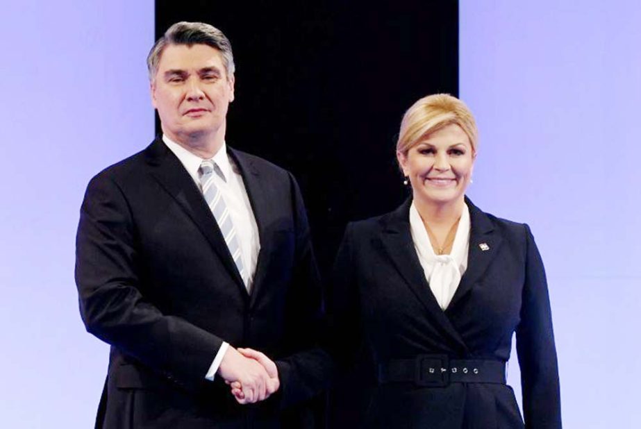 Croatian President Kolinda Grabar Kitarovic faces a very serious challenge from former leftist Prime Minister Zoran Milanovic