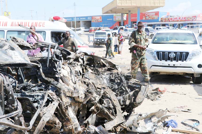 Al Shabaab claims responsibility for deadly Somalia blast. AP file photo