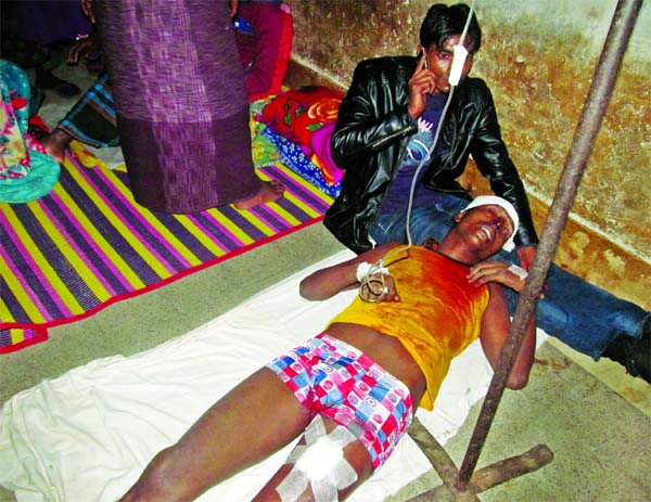 A local Awami League activist suffered a bullet wound in an attack allegedly by party rivals at Chandpur village in Chaugachha upazila in Jashore on Saturday.