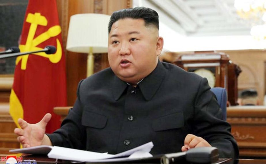 Kim Jong Un threatened a demonstration of a "new strategic weapon"" soon."