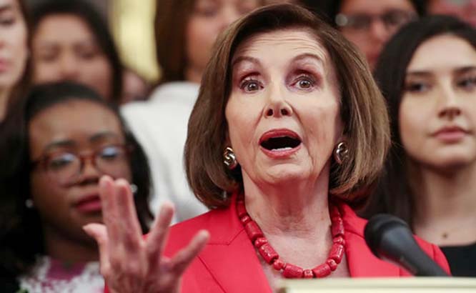 US House Speaker Nancy Pelosi says Facebook doesn't care about the impact on children.