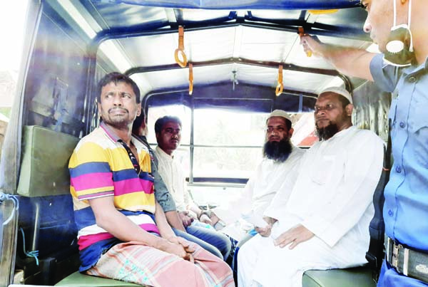 BHOLA: Four businessmen were arrested at Borhanuddin Upazila by mobile court for price-hike of essentials on Friday.