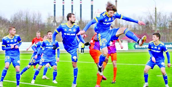 Football League in Belarus continues.