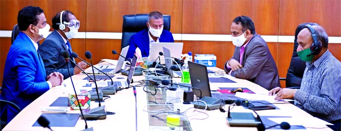 Md Abdus Salam Azad, CEO and Managing Director of Janata Bank Limited, presided over its Asset Liability Management Committee Meeting held at the banks head office in the city on Monday. Md. Ismail Hossain, Md. Zikrul Hoque, Md. Abdul Jabber, DMDs' and a