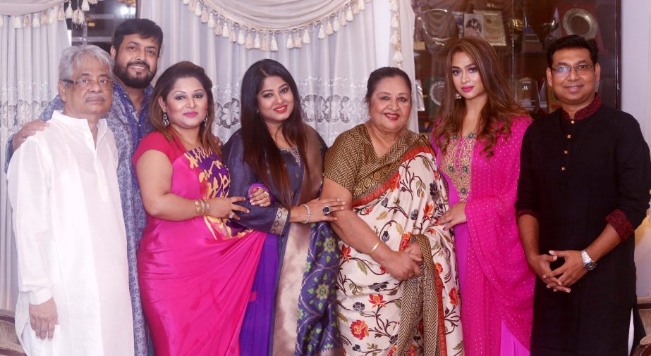 Get-together with actors: Living legend of the countryâ€™s film arena Shabnam created hype among the viewers to act in Ekushey Award winning noted lyricist, film director and producer Gazi Mazharul Anwar directed movie Sondhi. It was Shabnam starred