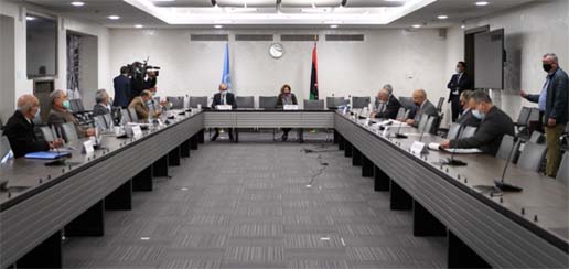 Talks between the rival Libyan factions at the UN in Geneva, Switzerland.