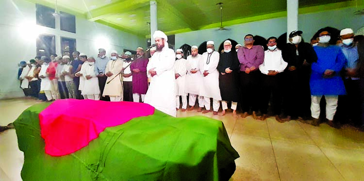 The Namaz-e-Janaza of former Deputy Speaker Colonel (Retd) Shawkat Ali was held at the Baitul Mokarram National Mosque in the city on Monday.