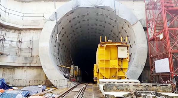 A tube of the Karnaphuli tunnel.