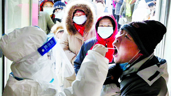 Shijiazhuang authorities have started mass-testing residents following an outbreak in the city.